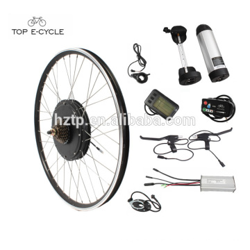 wholesale Kit de conversión de bicicleta eléctrica de pieza de rueda delantera y trasera de 26 &#39;&#39; Kit de bicicleta eléctrica de 36V 350W